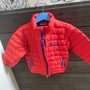 Toddler boys Patagonia puffer jacket